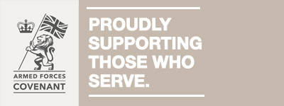 Armed forces covenant: proudly supporting thoses who server